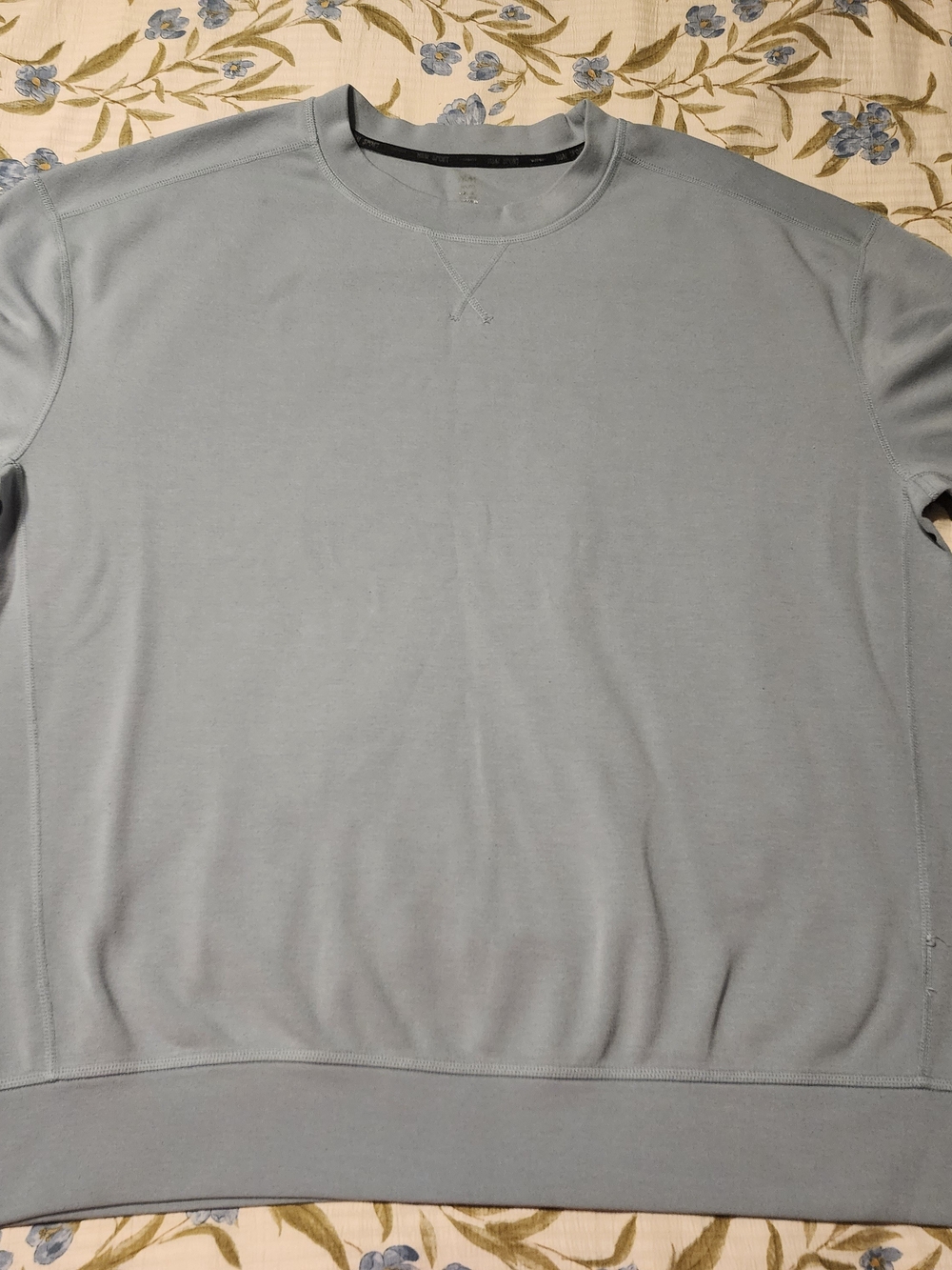 H&M Men's Crewneck Sweatshirt in Pale Blue